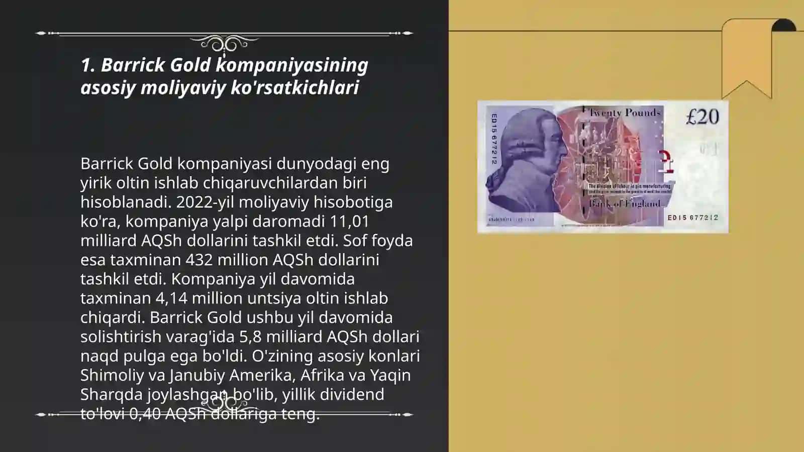 Barrick Gold kompaniyasi 3