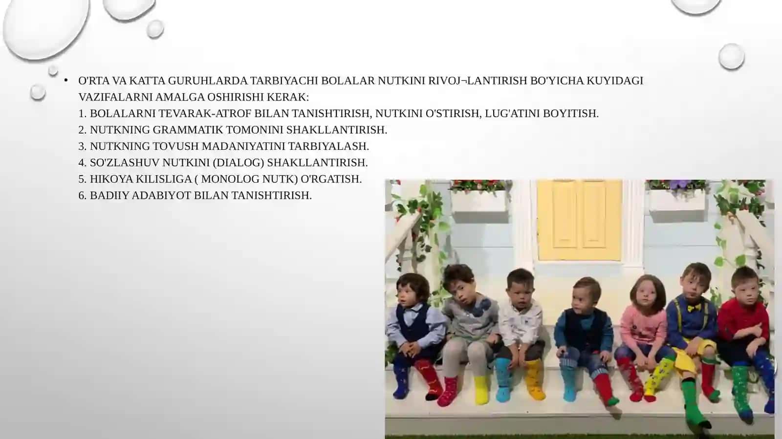 Maktabgacha tarbiya muassasalarida bolalar nutqini rivojlantirish 3