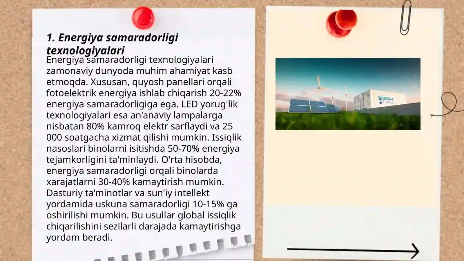 Energiya samaradorligi texnologiyalari 3