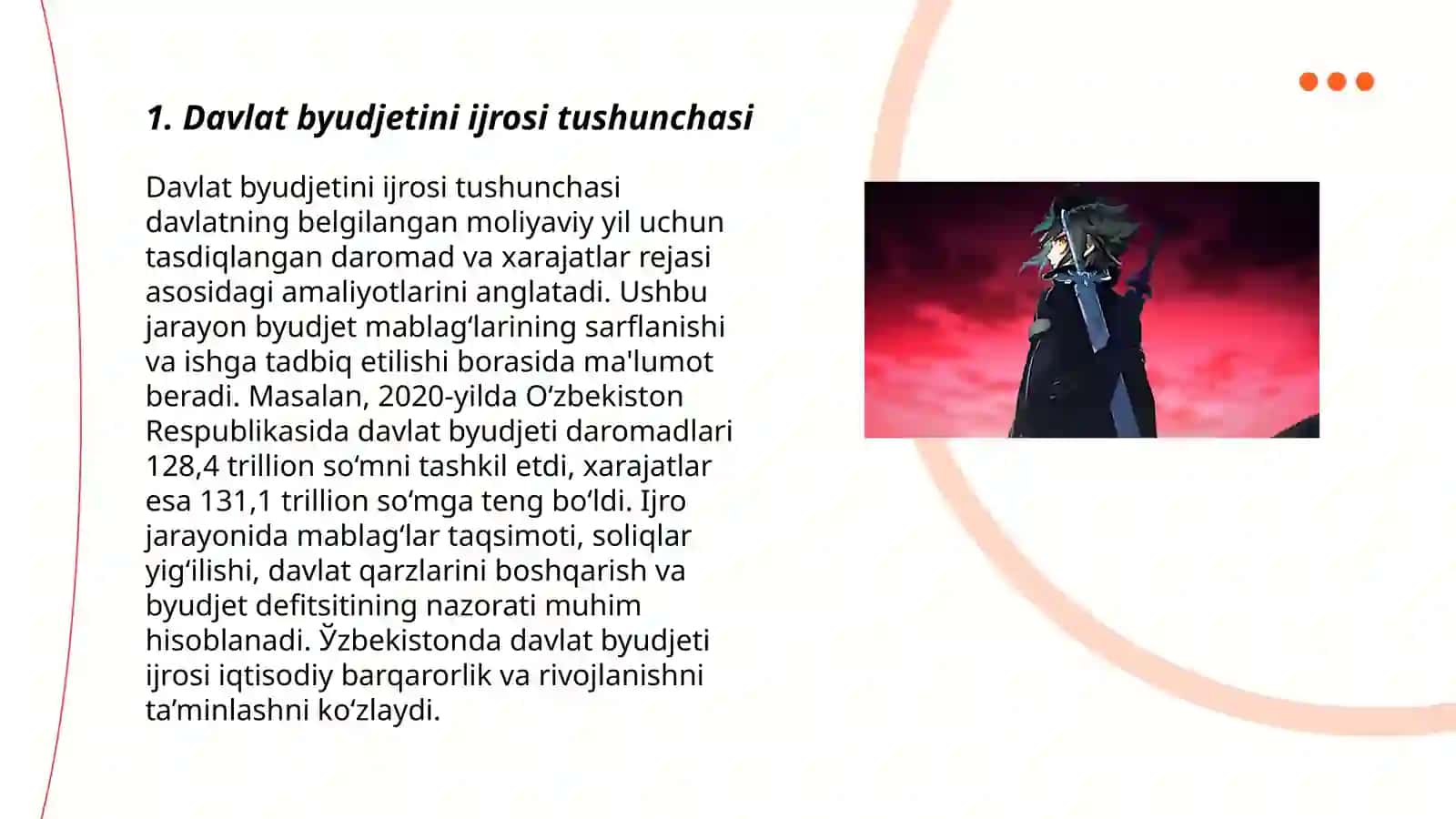 Davlat byudjeti ijrosini "DMBAT" dasturiy majmuasi asosida amalga oshirilishi 3