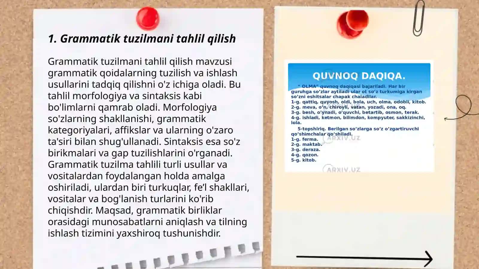 Grammatika va Morfologiya 3