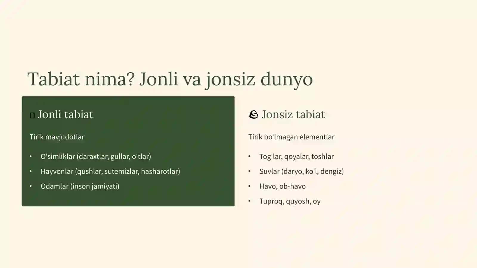 Maktabgacha yoshdagi bolalarni jonli va jonsiz tabiat bilan tanishtirish 3