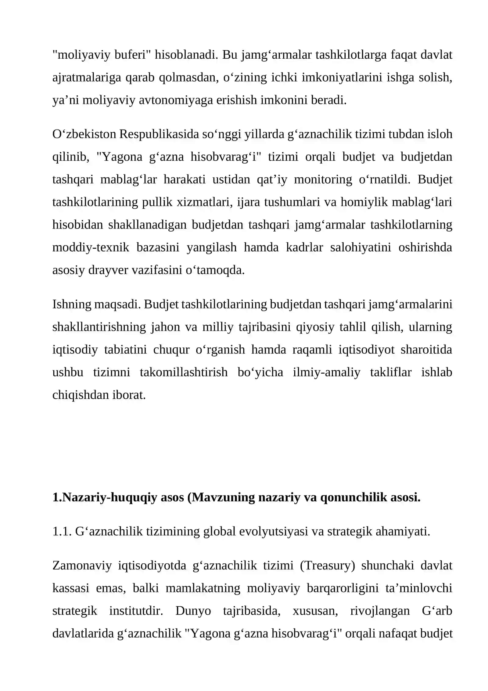 BUDJET TASHKILOTLARINING BUDJETDAN TASHQARI JAMG’ARMALARI MUSTAQIL ISHI 3