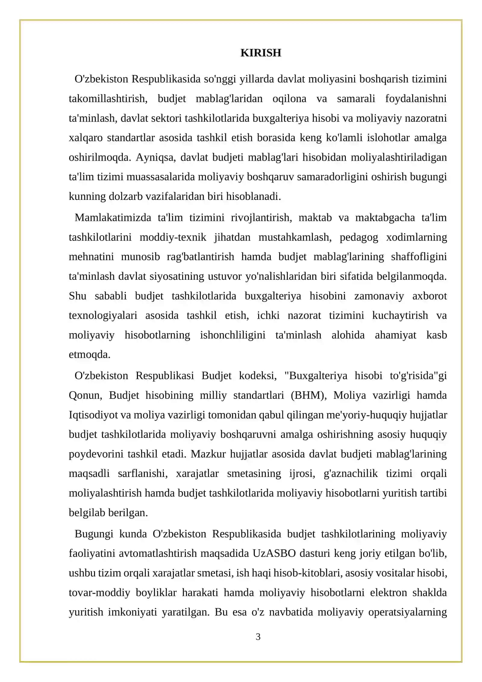 MAKTAB VA MAKTABGACHA TA'LIM DENOV TUMANI BO'LIMI MARKAZLASHTIRILGAN BUXGALTERIYASINING TASHKILIY TUZILISHI VA FAOLIYATINI TASHKIL ETISH ASOSLARI 3