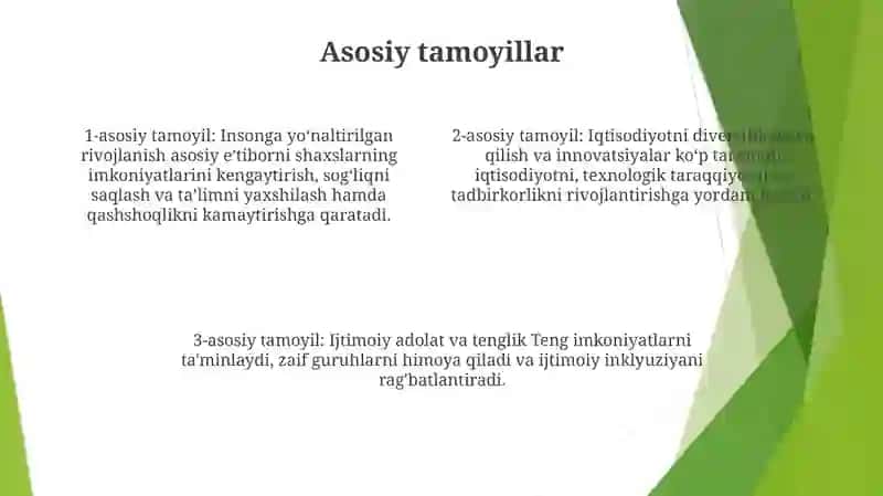 Taraqqiyotning "OʻZbek Modeli" Va Uning OʻZiga Xos Xususiyatlari 3