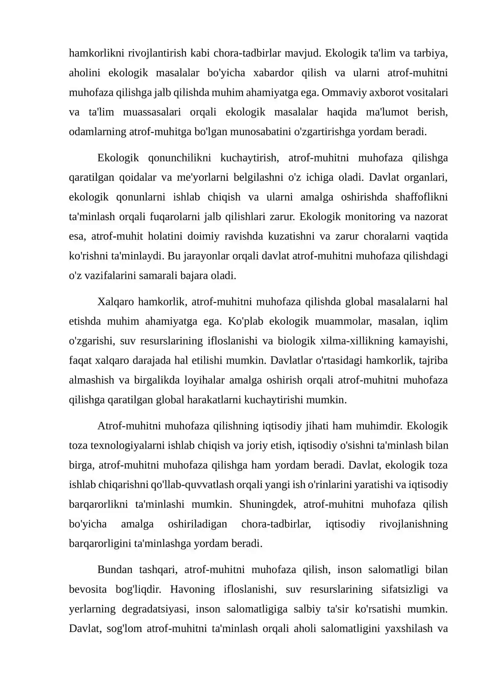 Atrof-muxitni muhofaza qilish bo'yicha davlat boshqaruvi 3