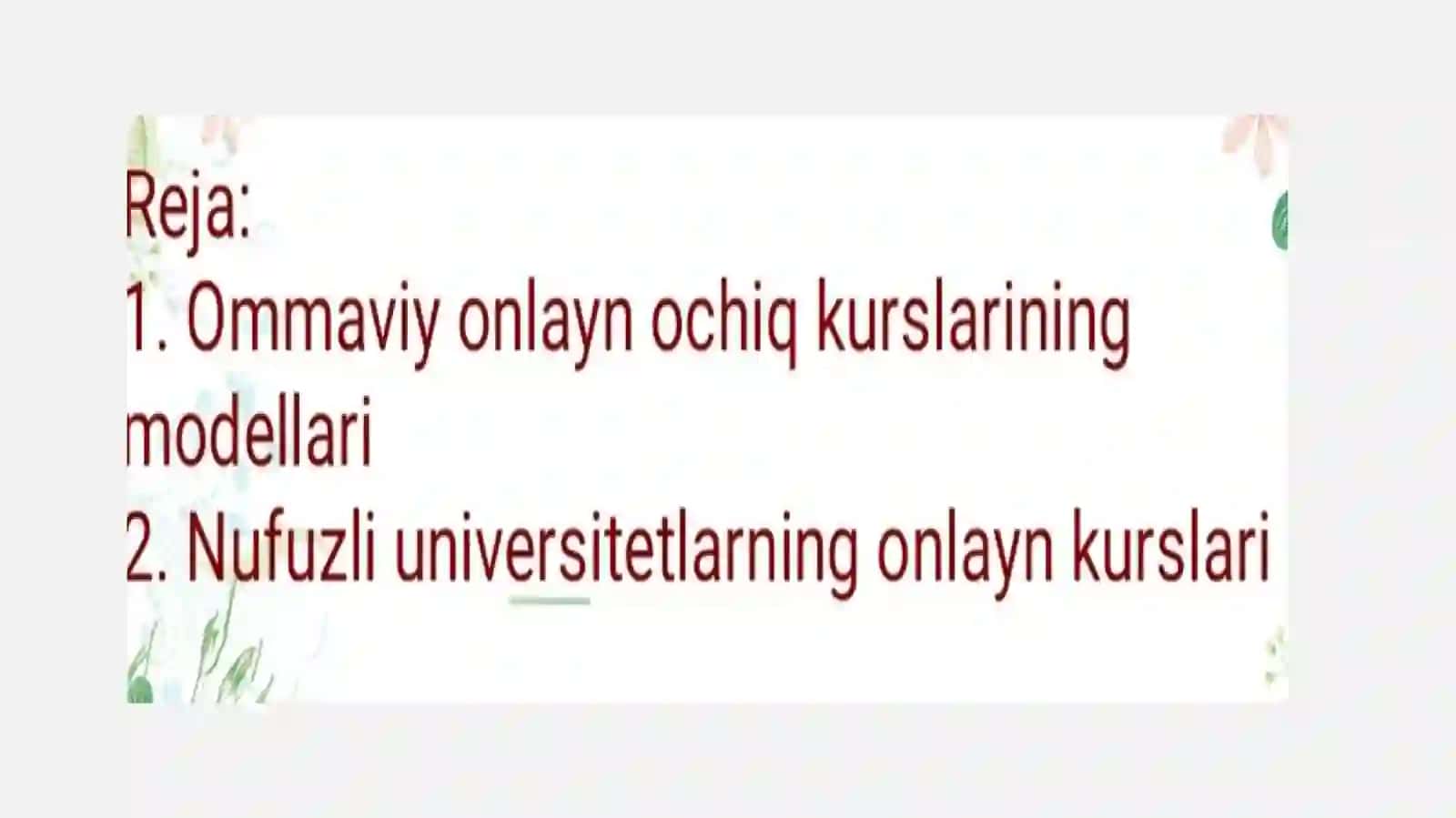 axborot texnologiyalari fanidan 11-mustaqil talimi 3
