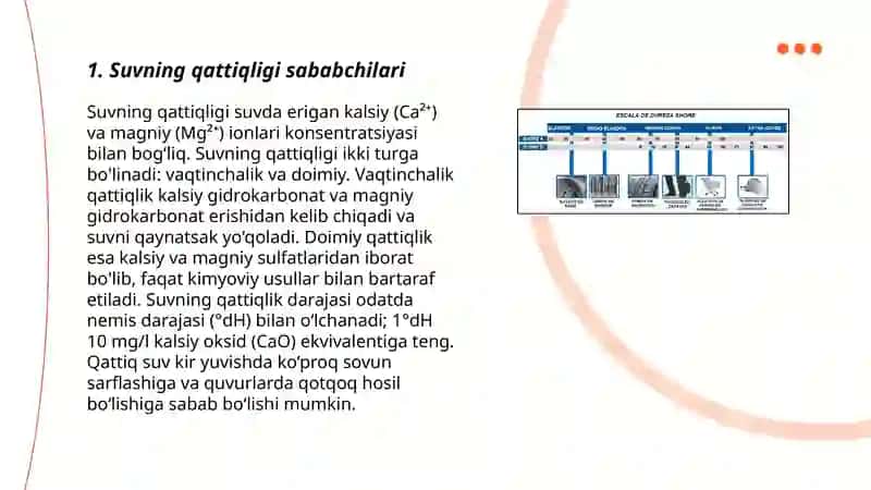 Suvning qattiqligi va yoqotish usullari 3