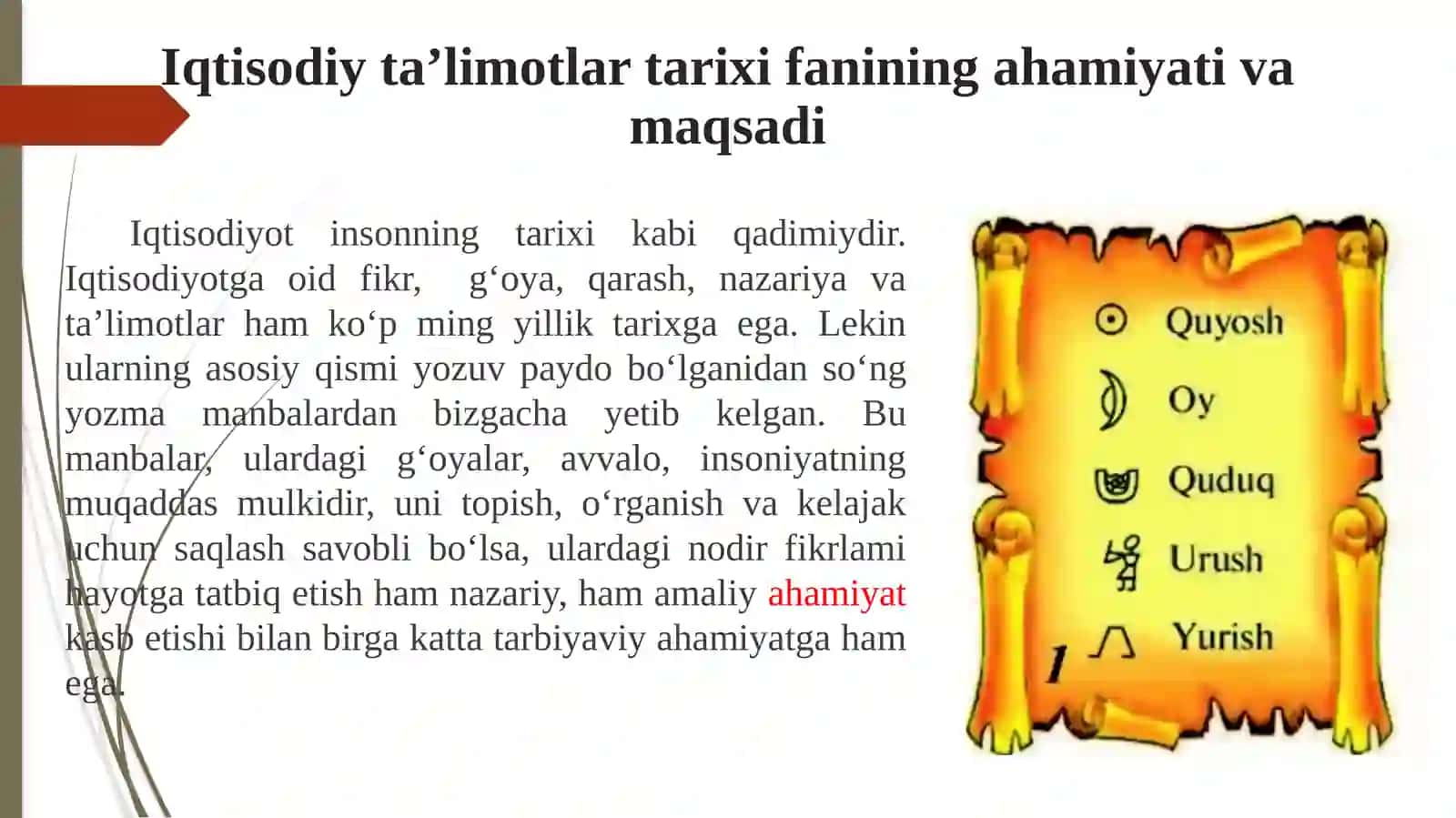 Iqtisodiy ta’limotlar tarixi fani 3