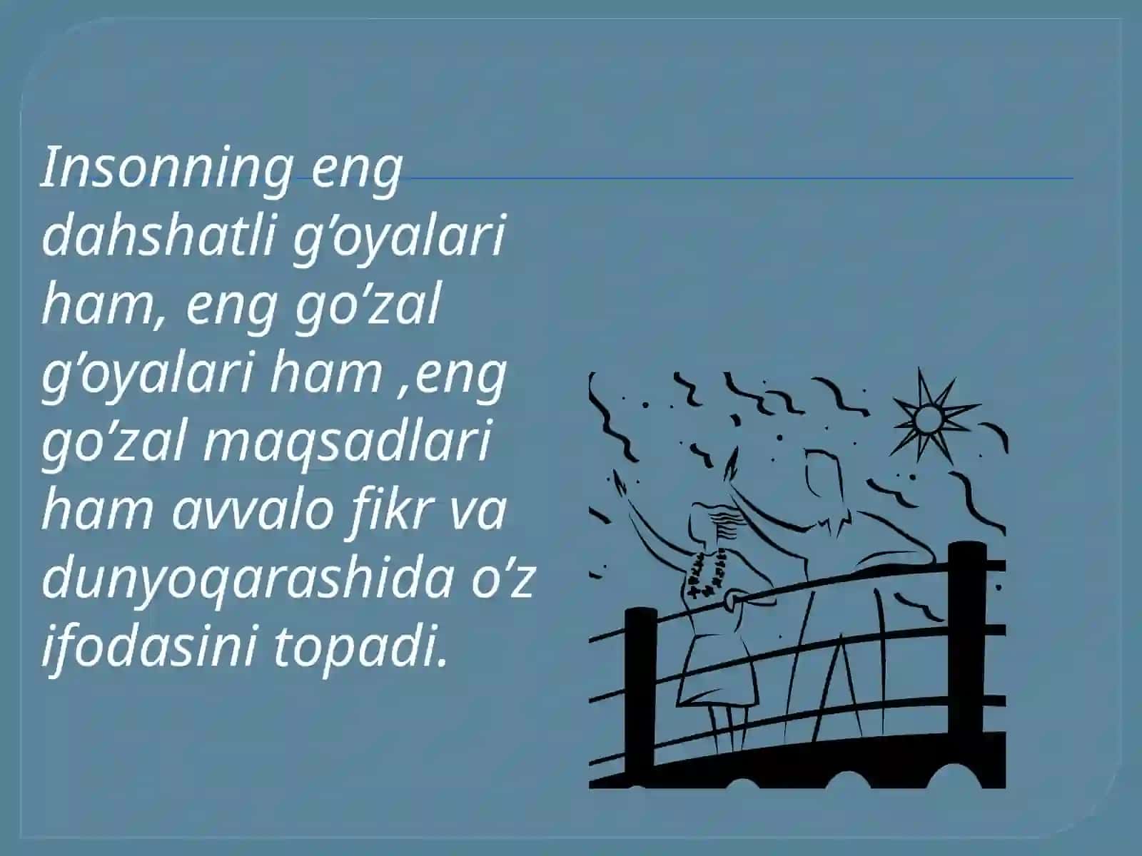 O’tilgan mavzularni takrorlash 3