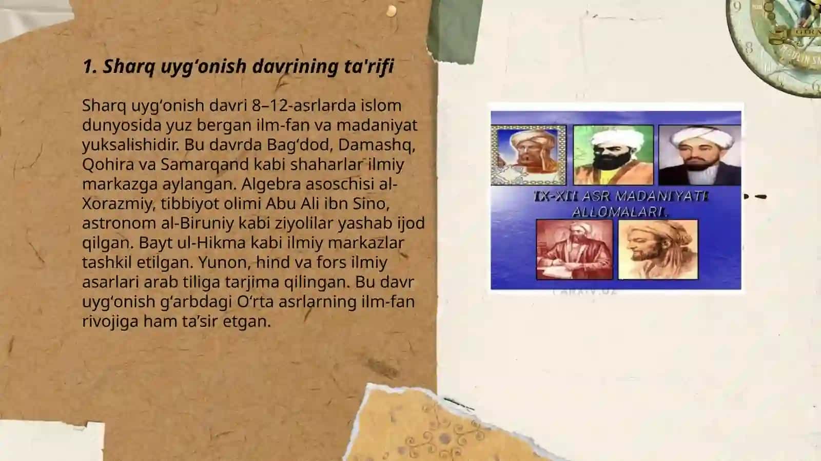 Sharq uygʻonish davrida pedagogik fikrlarning rivojlanishi 3