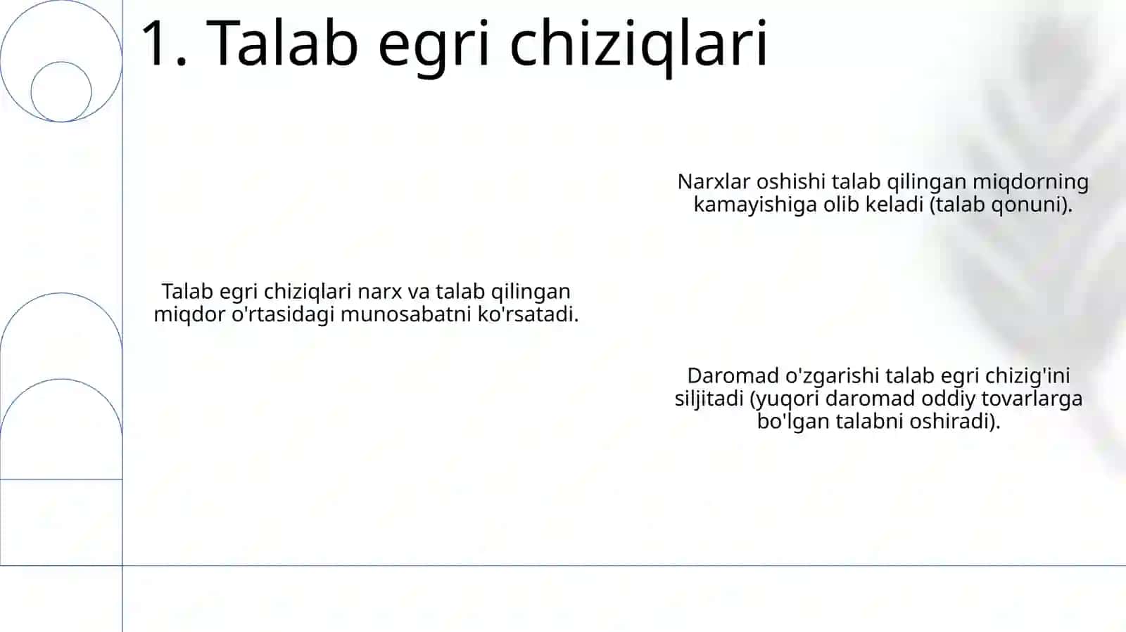 Narx va daromadlar o’zgarishining iste’molchi tanloviga ta’siri 3