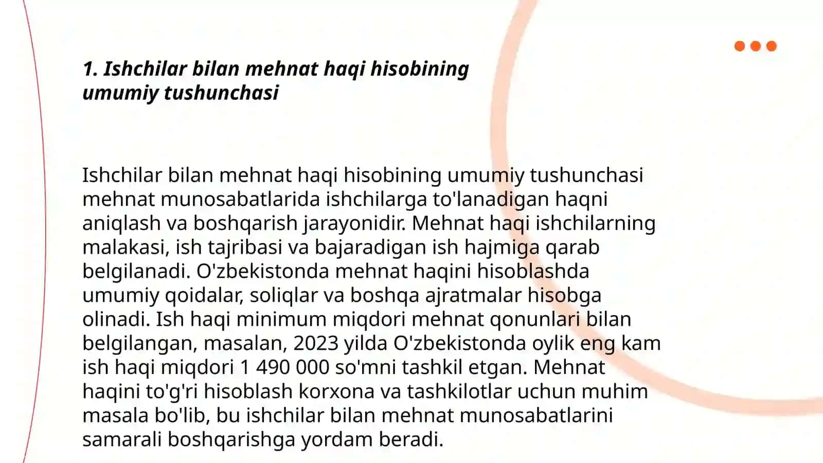Ishchilar bilan mehnat haqi hisobining ichki auditi 3