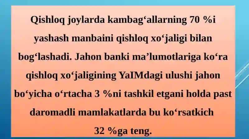 QISHLOQ XO‘JALIGINI “YASHIL IQTISODIYOT” ASOSIDA BARQAROR RIVOJANTIRISH YO‘LLARI 3