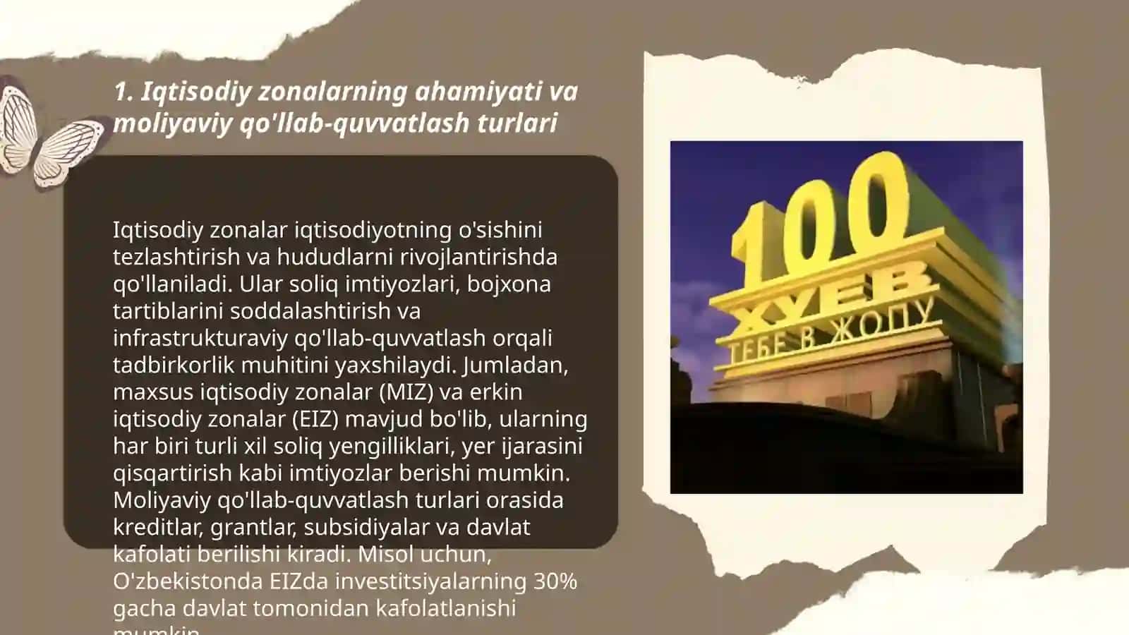 Iqtisodiy zonalarni tashkil etishni moliyaviy qo'llab quvvatlash yo'llari 3