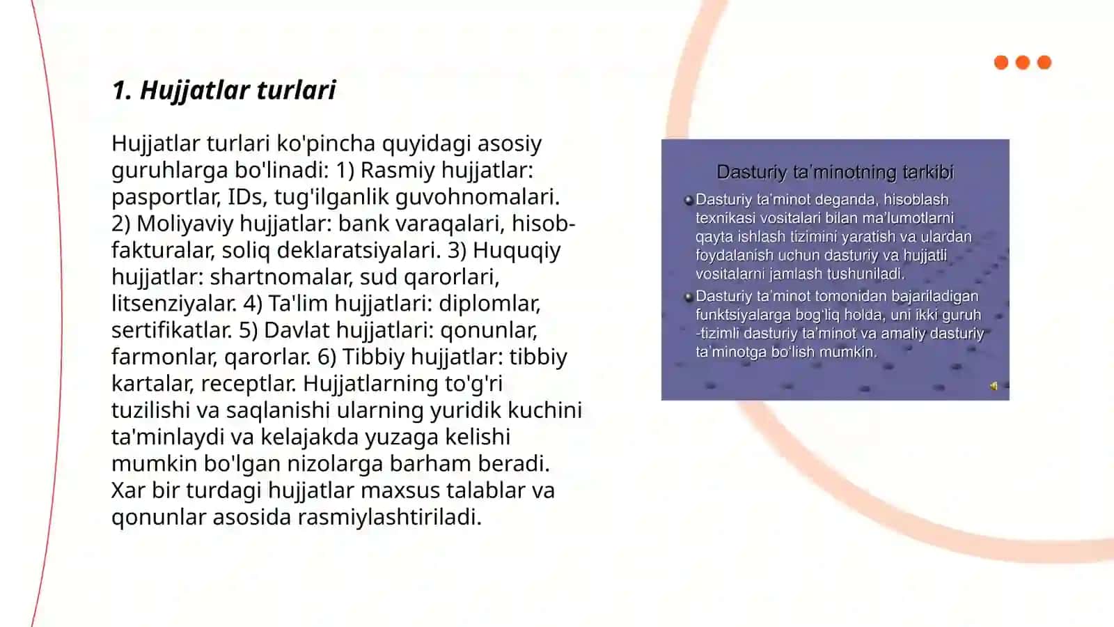 Hujjatlar ustida ishlash tartiboti 3
