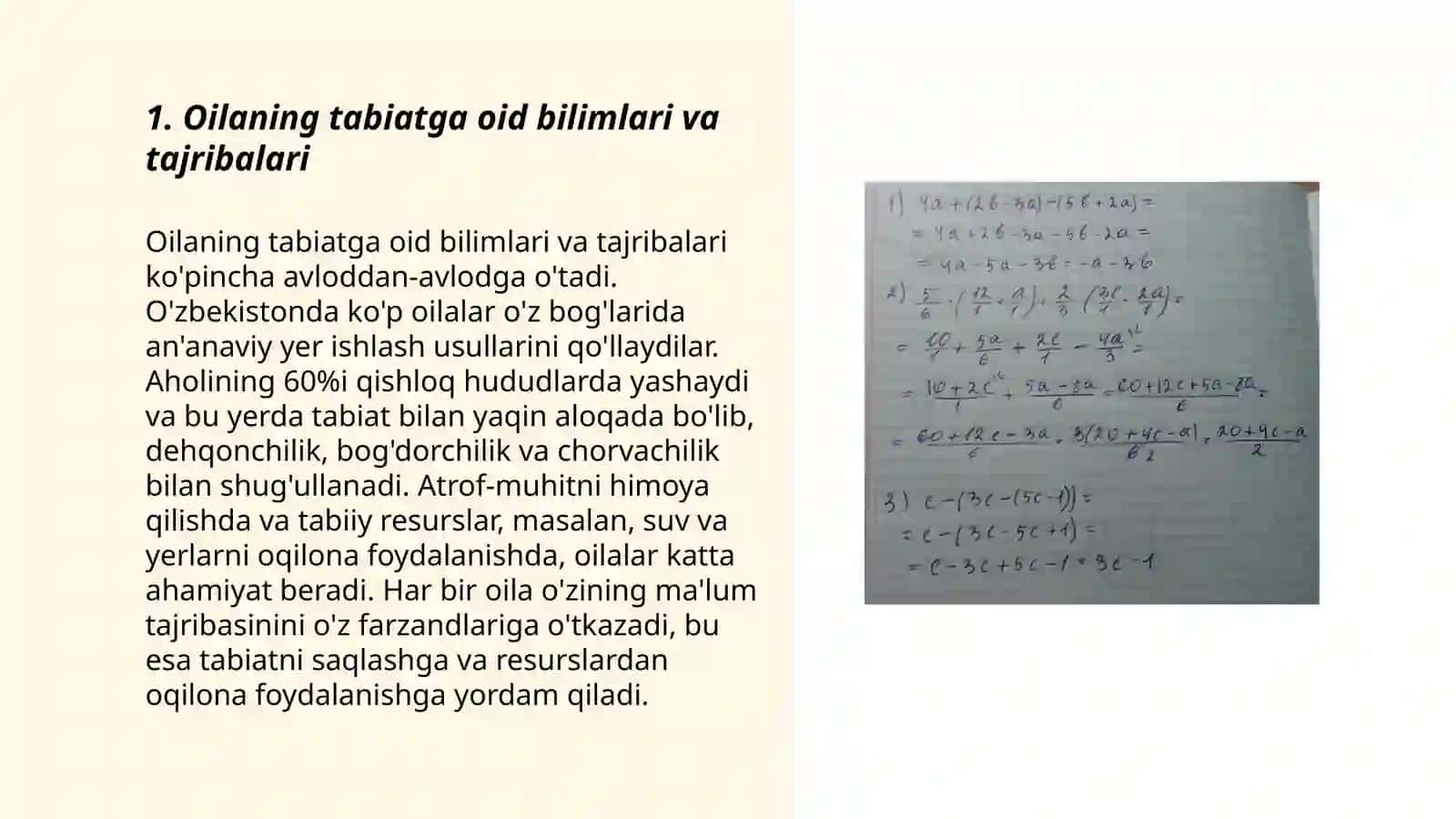 Atrof-olam va tabiat bilan tanishtirish ishlari 3