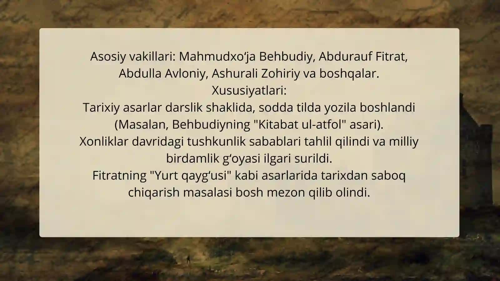 XX asr tarixshunoslik 3