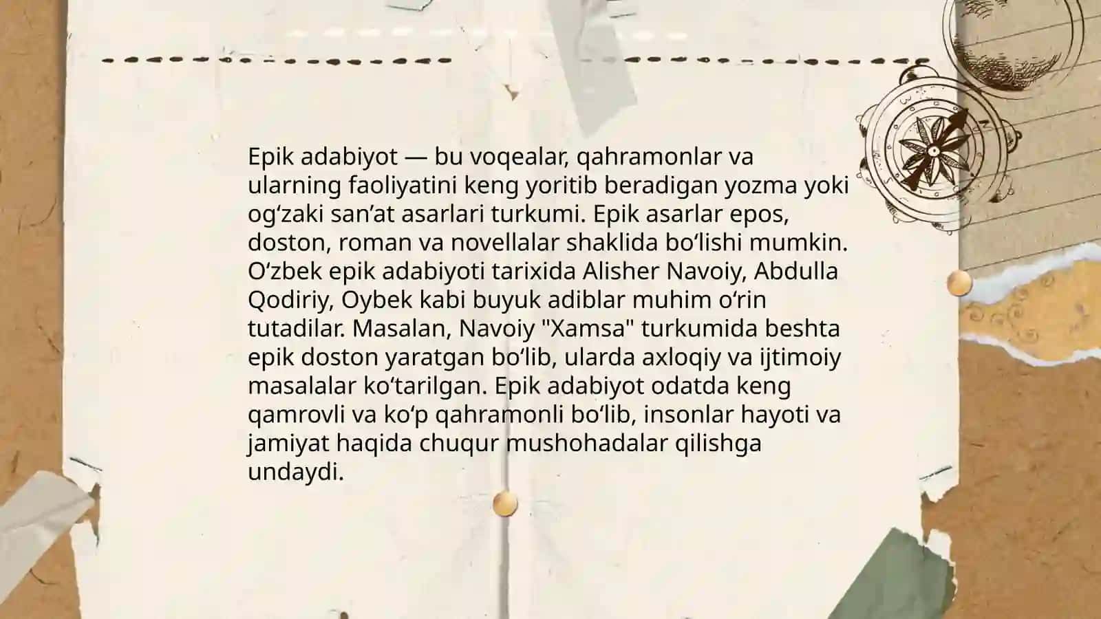 Adabiy tur va janrlar 3