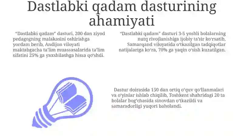Birinchi qadam dasturi 3