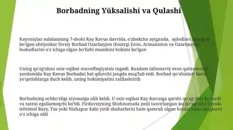 Borbadning Qulashi va Meros 3