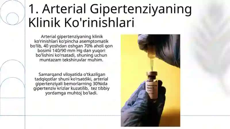 Arterial gipertenziyalar, patofiziologiyasi, davolash usullari 3