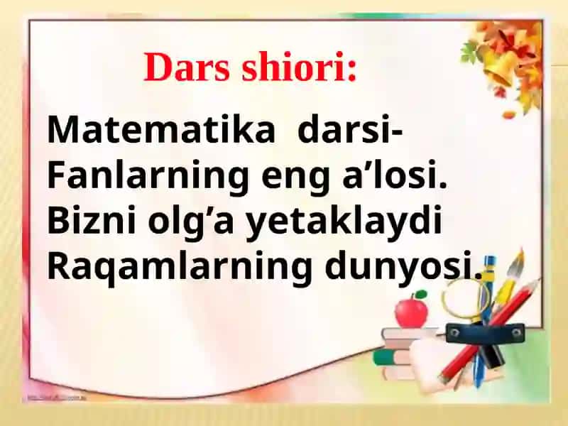 Ko‘pburchak va uning perimetri 3