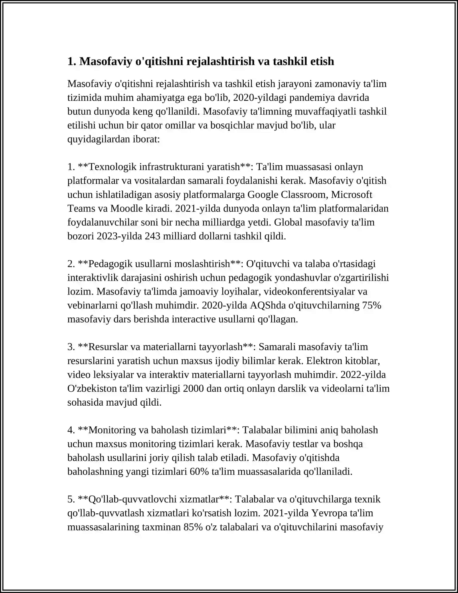 PEDAGOGIK KOMPETENTLIKNI SHAKLLANTIRISHDA MASOFAVIY O'QITISH TEXNALOGIYALARI 3