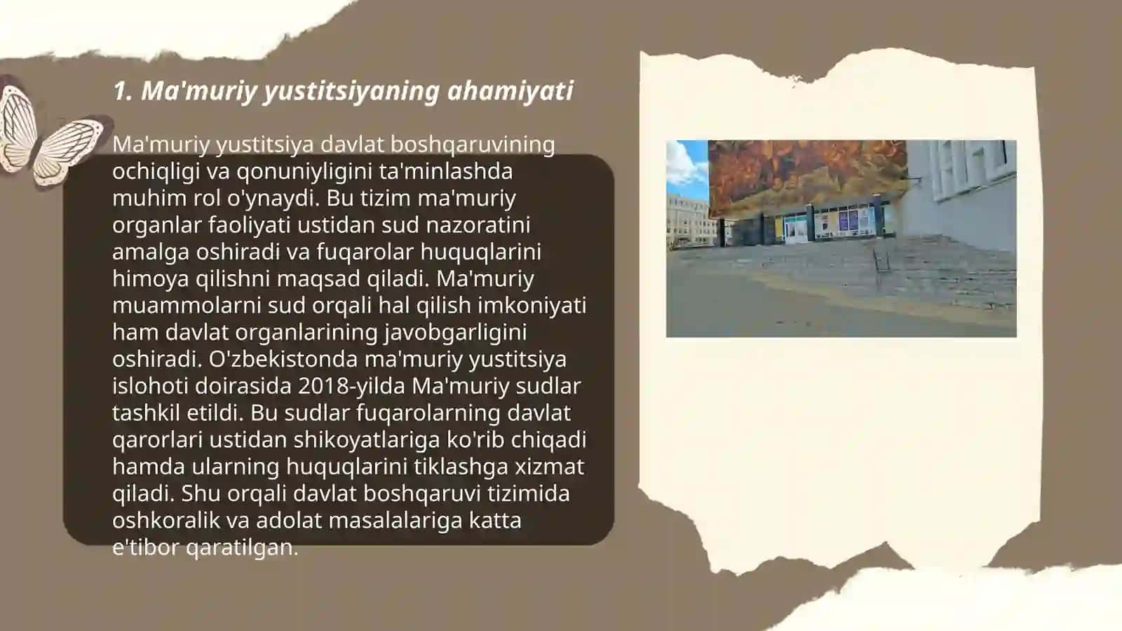 Ma'muriy yustitsiya 3