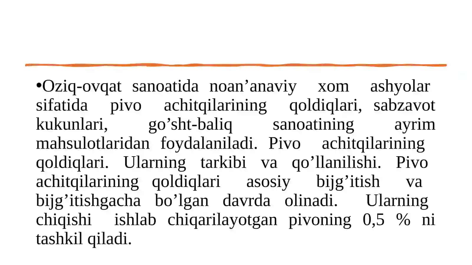 Non, qandolat va makaron ishlab chiqarishda qo'llaniladigan noan'anaviy mahsulotlar 3