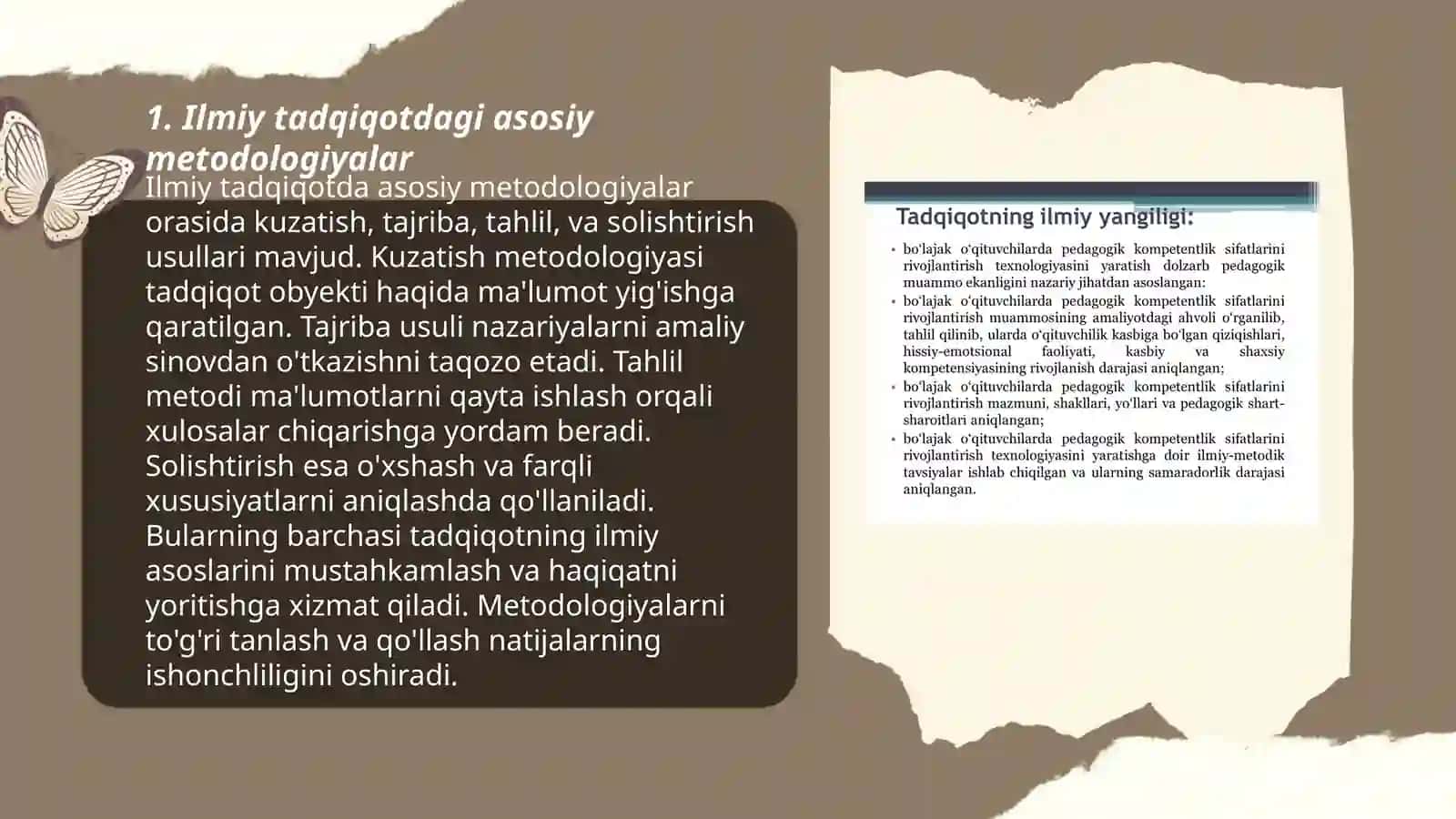 Ilmiy tadqiqotdagi asosiy metodologiyalar 3