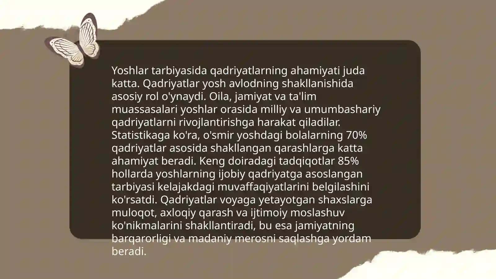 Yoshlar tarbiyasida qadriyatlarning oʻrni 3