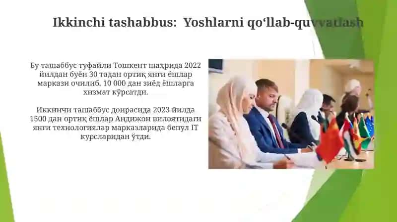 Oʻzbekistonning 5 ta muhim tashabbusi 3