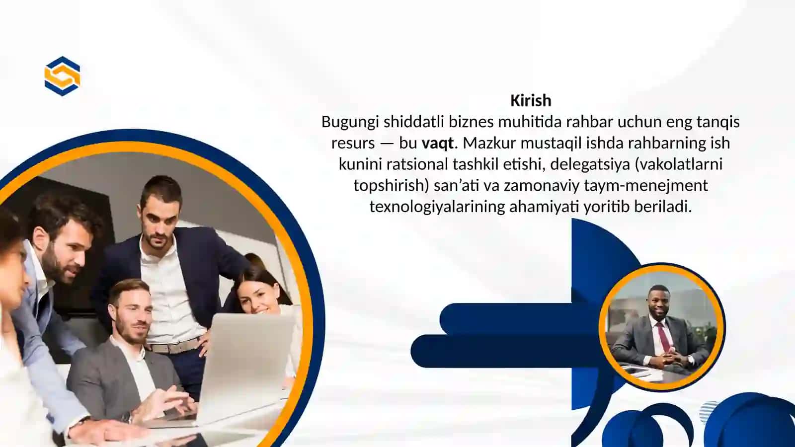 Rahbarning ish vaqti dan samarali foydalanish jarayoni 3