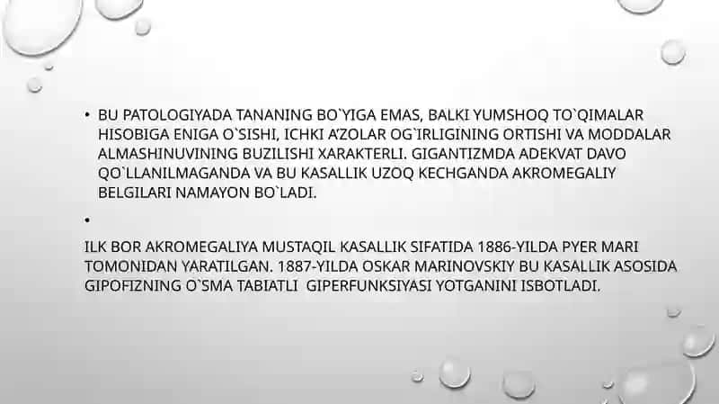 Akromegaliya va Gigantizm 3