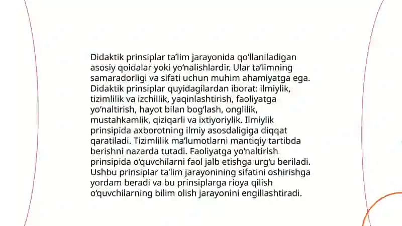 Didaktika-pedagogik ta'lim nazariyasi sifatida 3