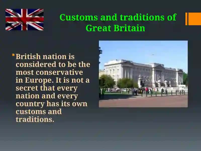 Customs and traditions of Great Britain 3