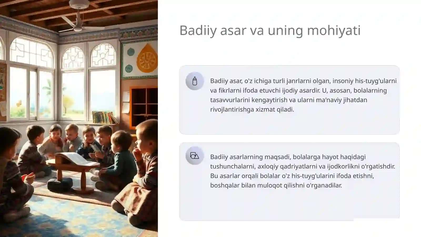 Badiiy asar va uning maqsadi 3