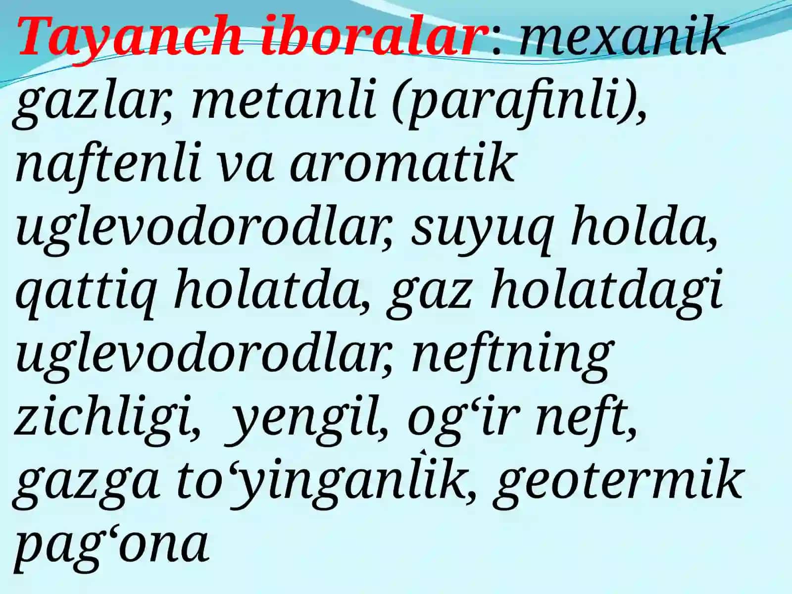 Neft,gaz  va  qatlam  suvlarining  fizik-kimyoviy  xossalari 3
