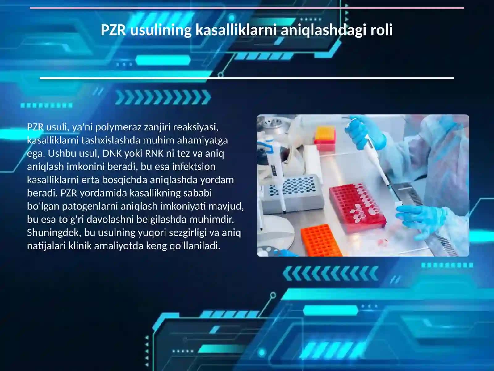 Kasalliklarni tashxislashda PZR usulining ahamiyati 3
