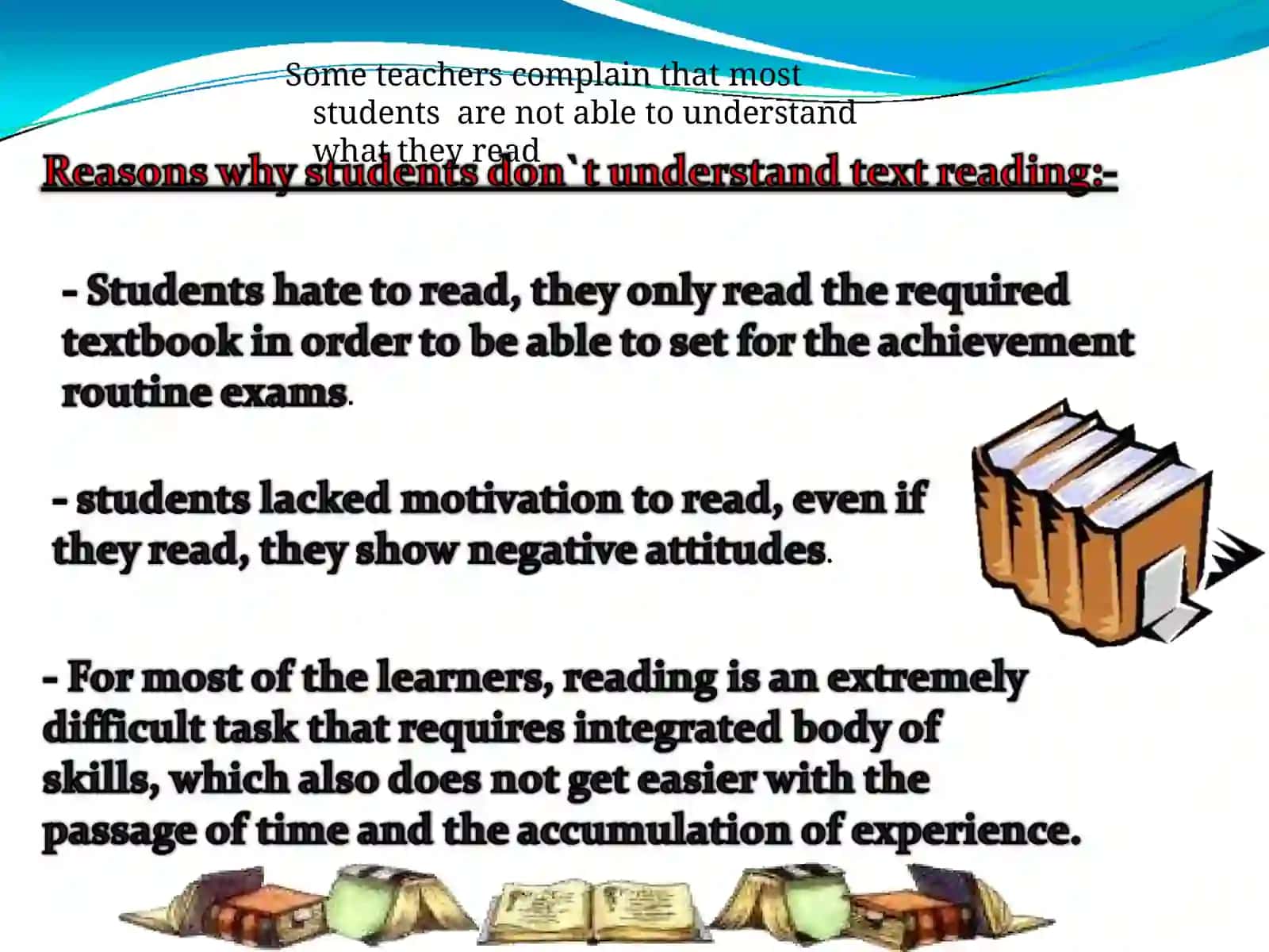 Improving reading skills 3