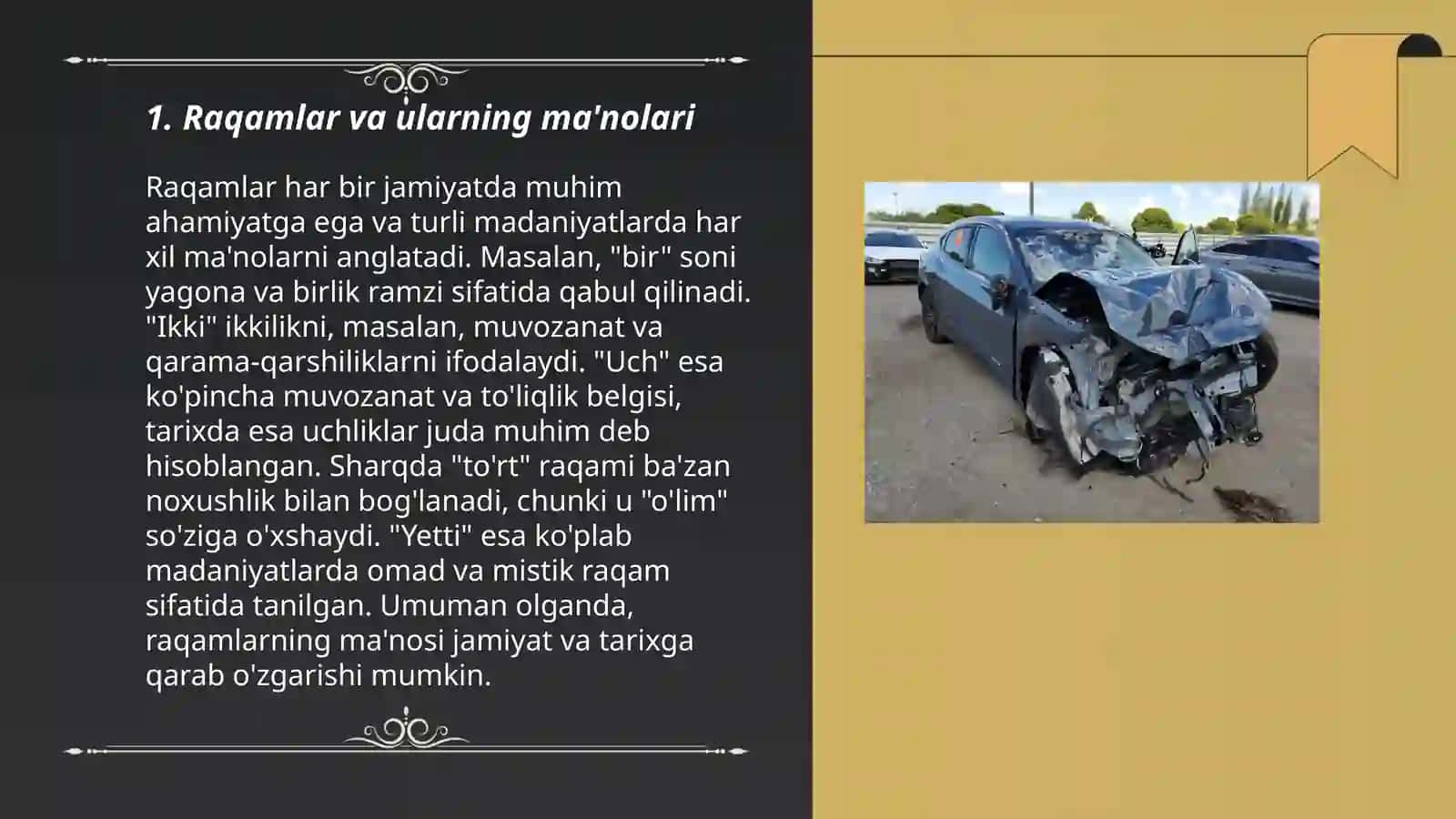 Raqamning maʼnosi va miqdori 3