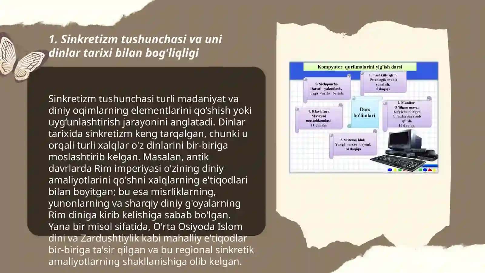 Islom va boshqa diniy aqidalar sinkretlashuvi natijasida shakllangan diniy ta'limotlar tarixi 3