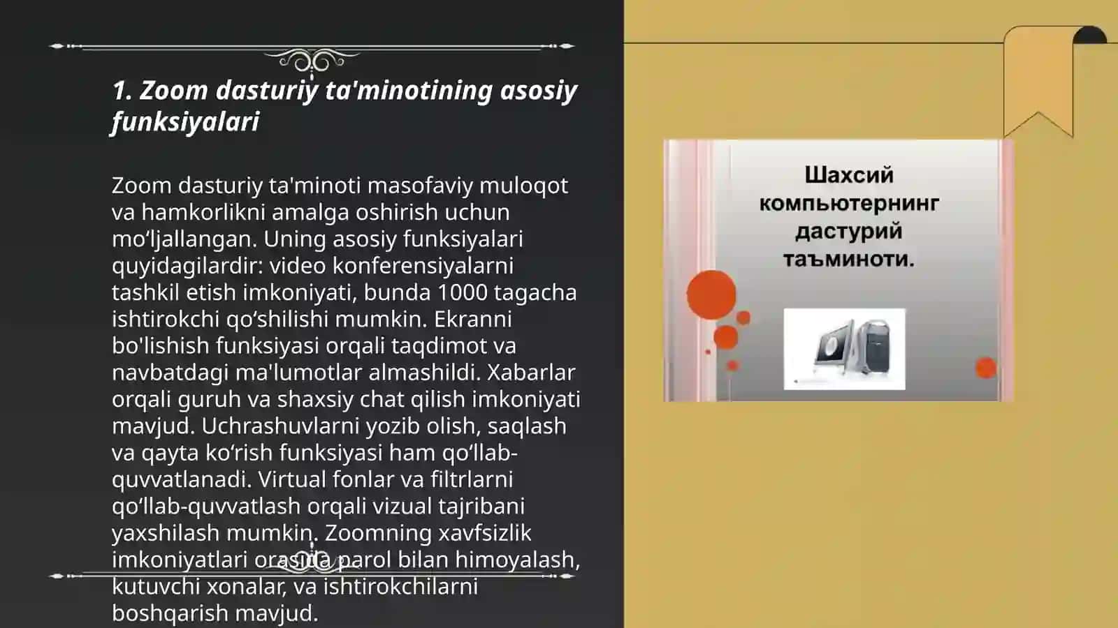 Zoom dasturiy taminoti 3