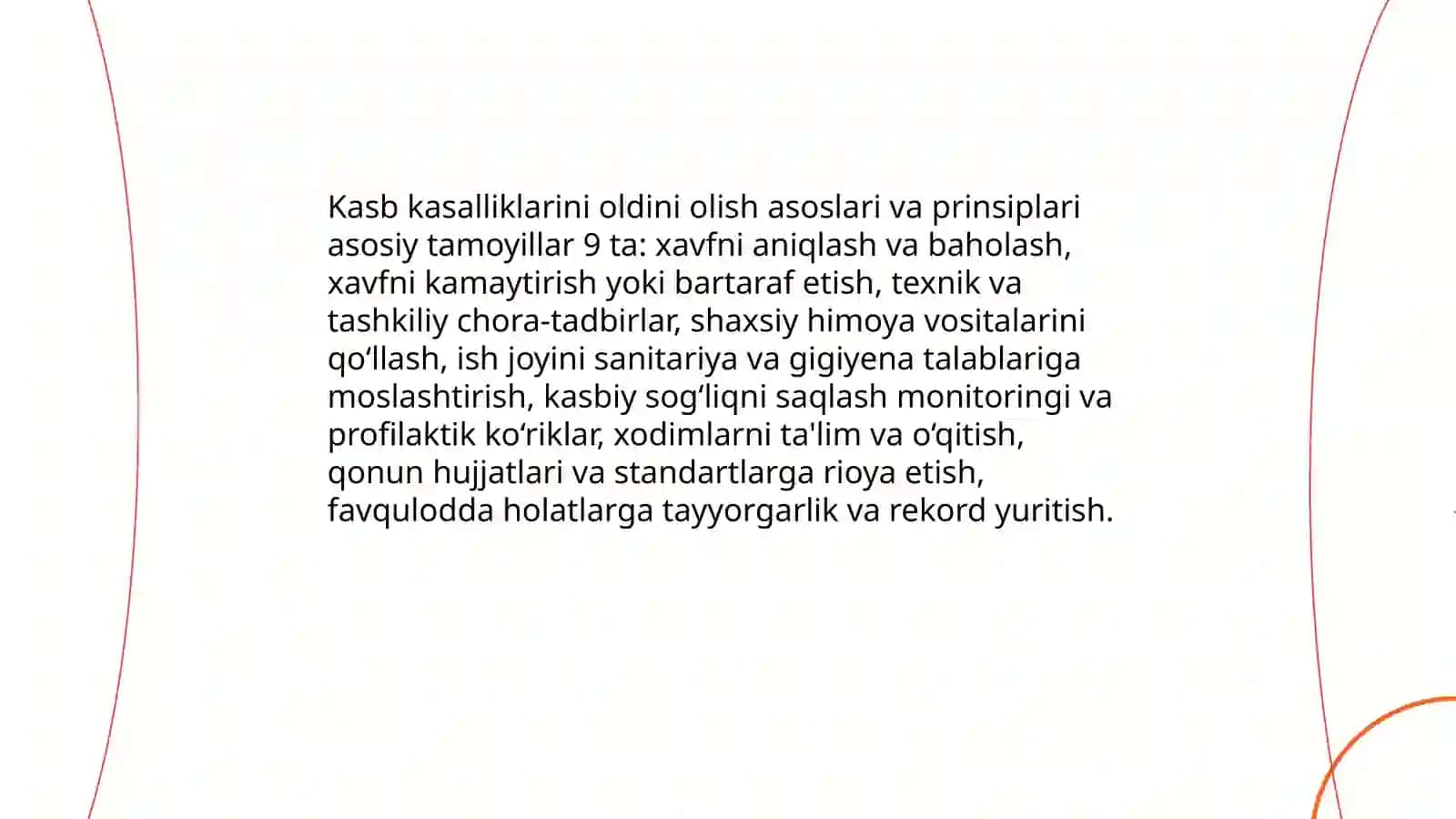 Kasb kassaliklarining oldini olish 3