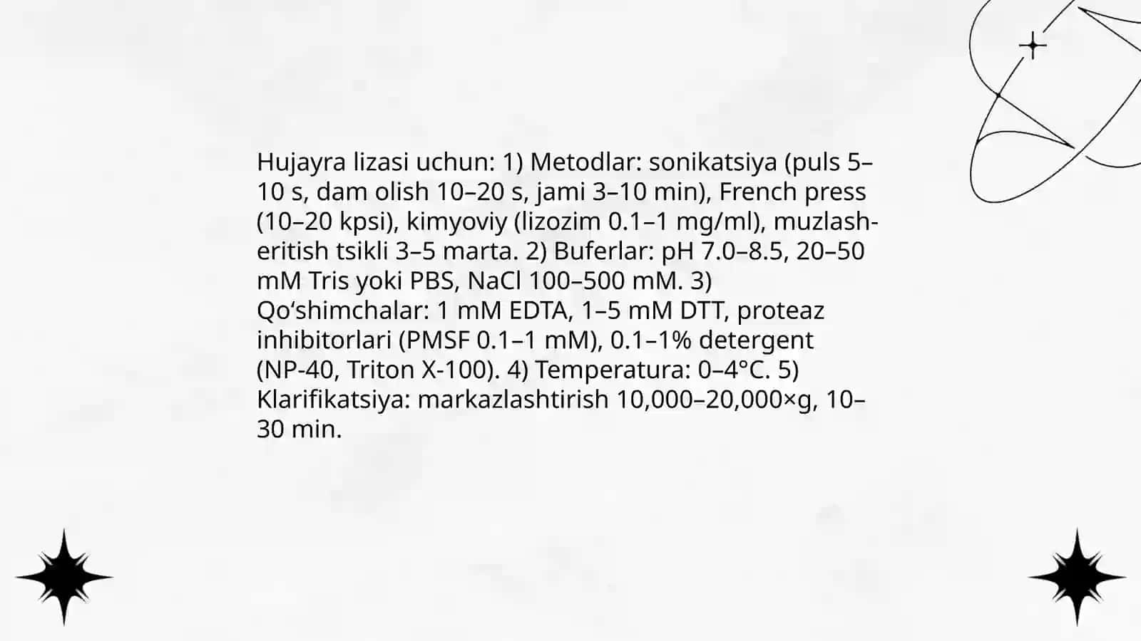 Oqsillarni ajratib olish va tozalash 3