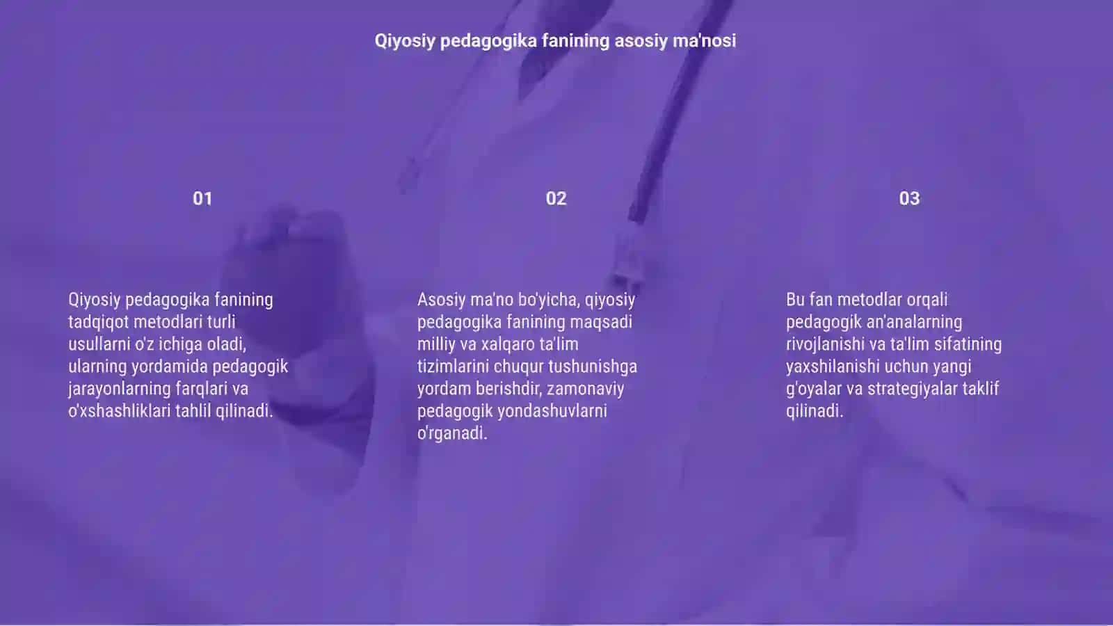 Qiyosiy pedagogika fanining tadqiqot metodlari 3