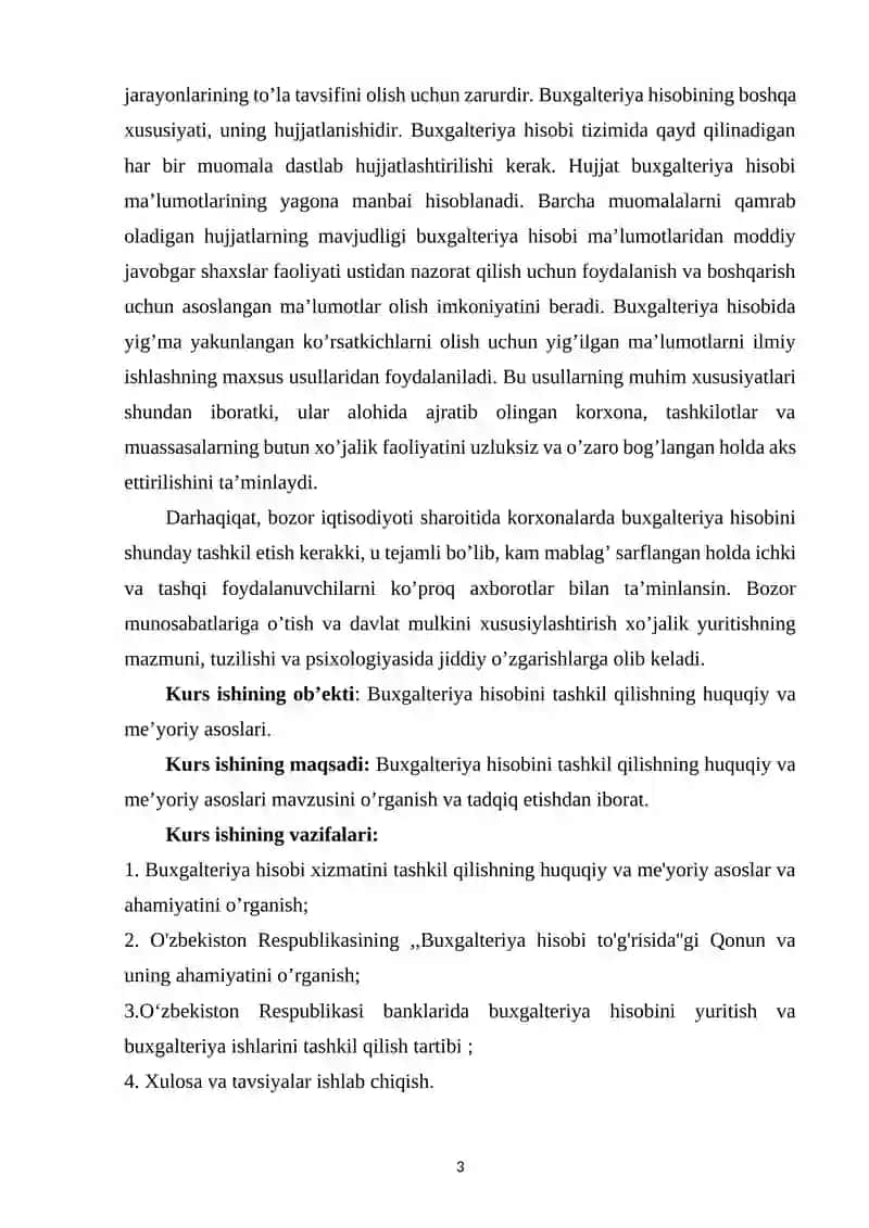 Buxgalteriya hisobini tashkil qilishning huquqiy va me’yoriy asoslari 3