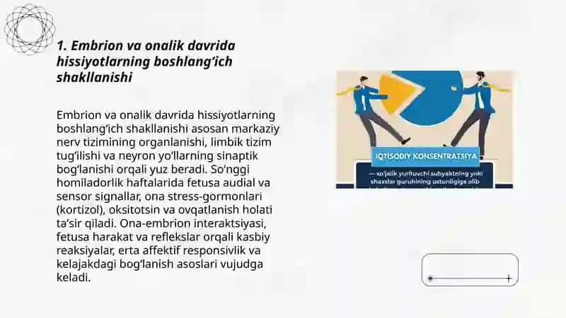 Hissiyotning shakllantirish va rivojlantirish bosqichlari 3