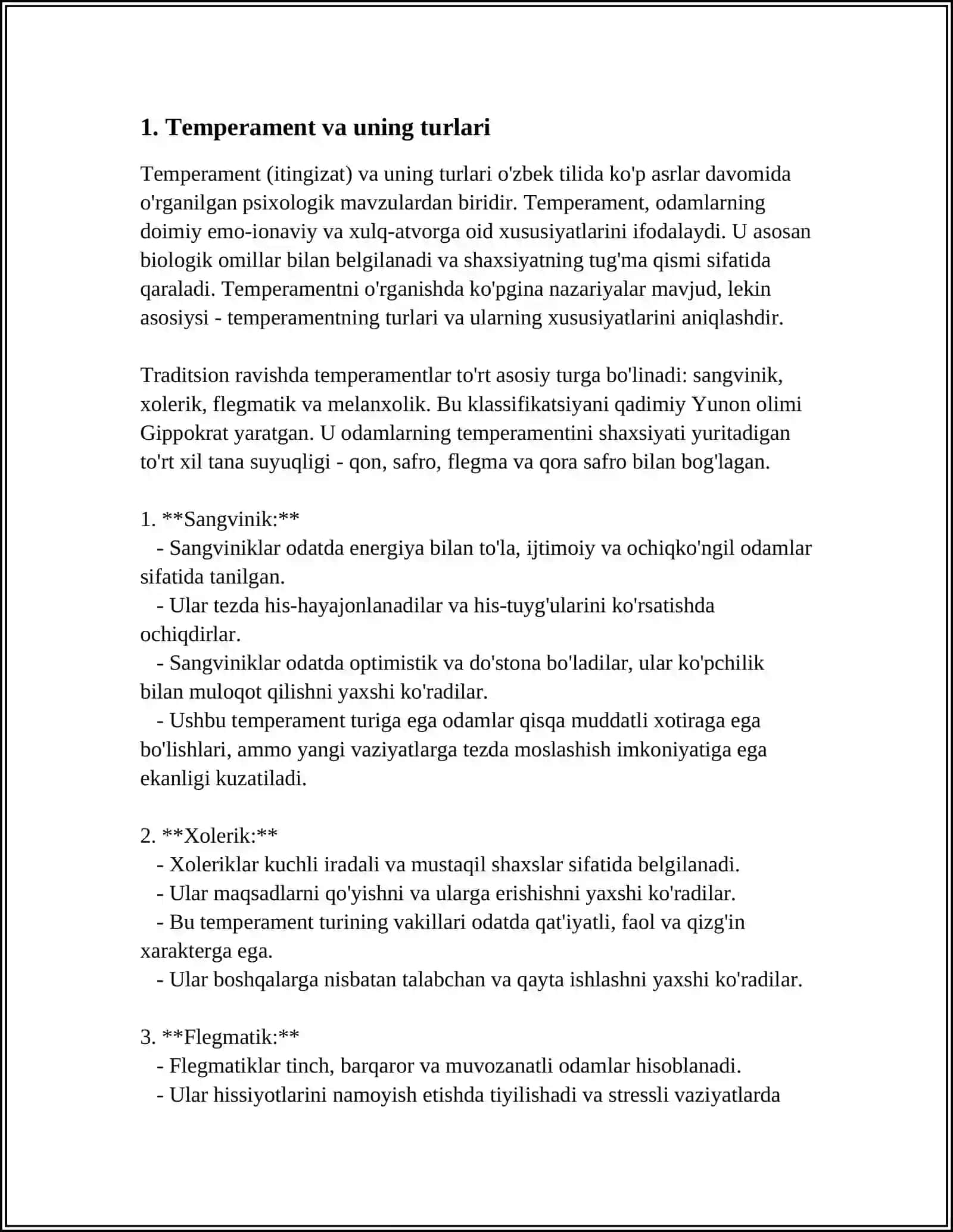 TEMPERAMENT VA QOBILYAT 3